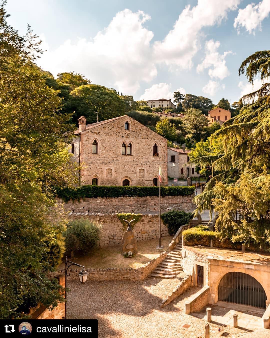 centro storico di Arquà Petrarca