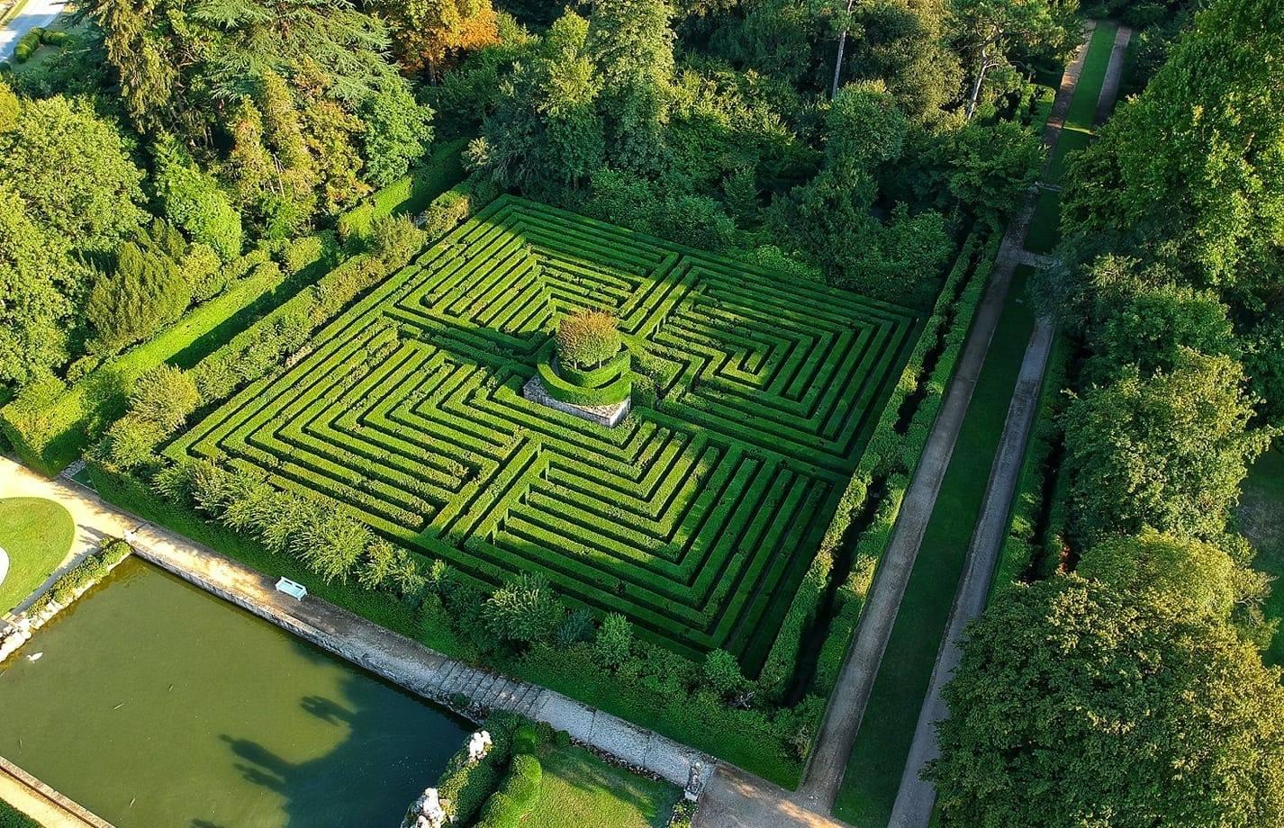 Giardino Villa Barbarigo labirinto