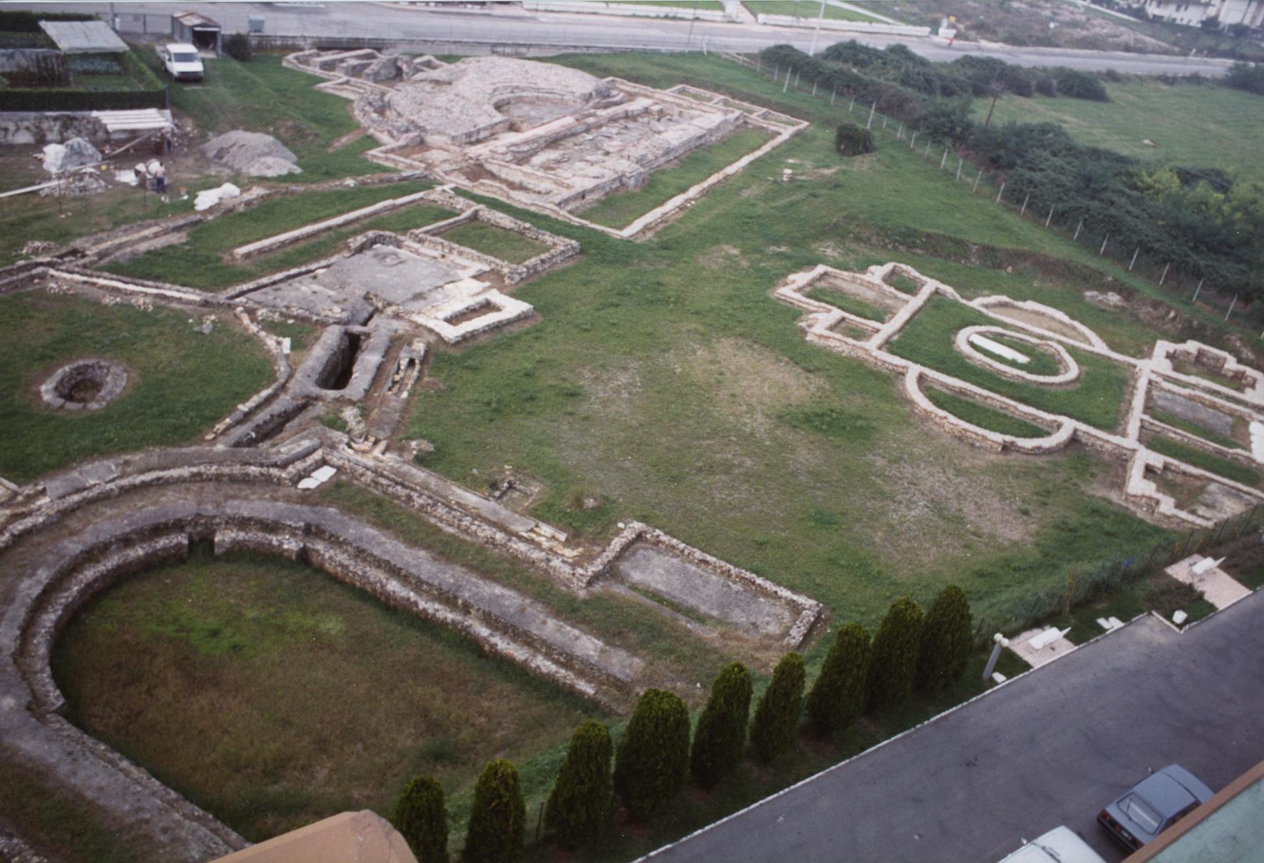 Scavi archeologici in viale Stazione a Montegrotto Terme